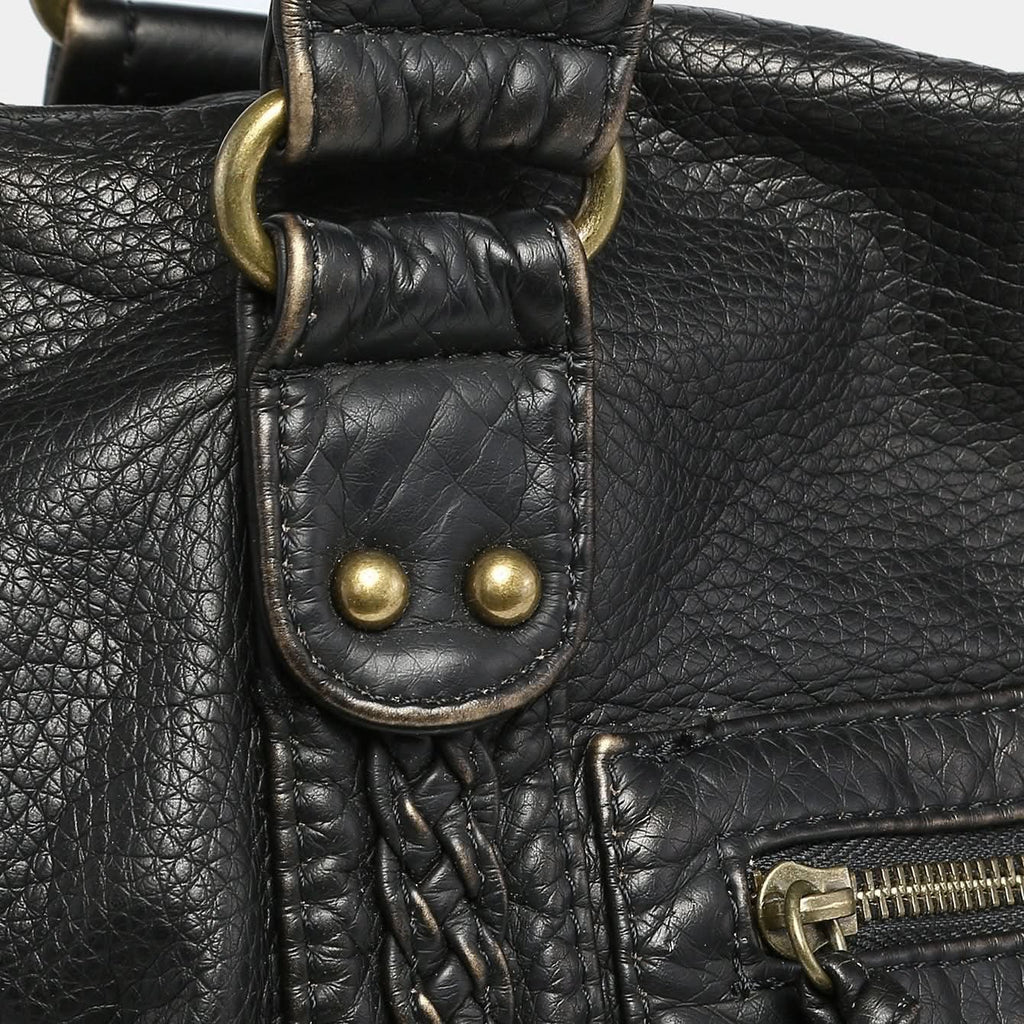 Aide XL in Vintage Black – Tote Bag
