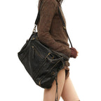 Aide XL in Vintage Black – Tote Bag