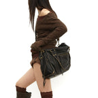 Aide XL in Vintage Black – Tote Bag