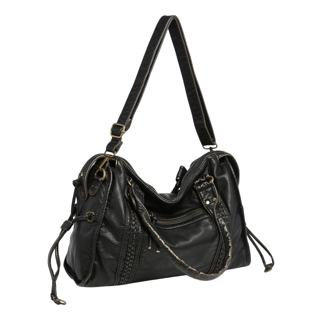 Aide XL in Vintage Black – Tote Bag