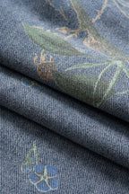 Fiorenza – Wide-Leg Floral Jeans