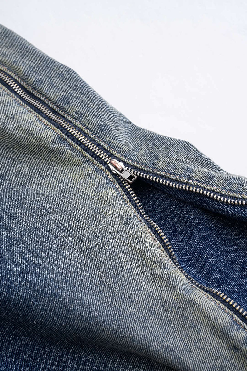 Shadowline – Dual-Tone Wide-Leg Denim