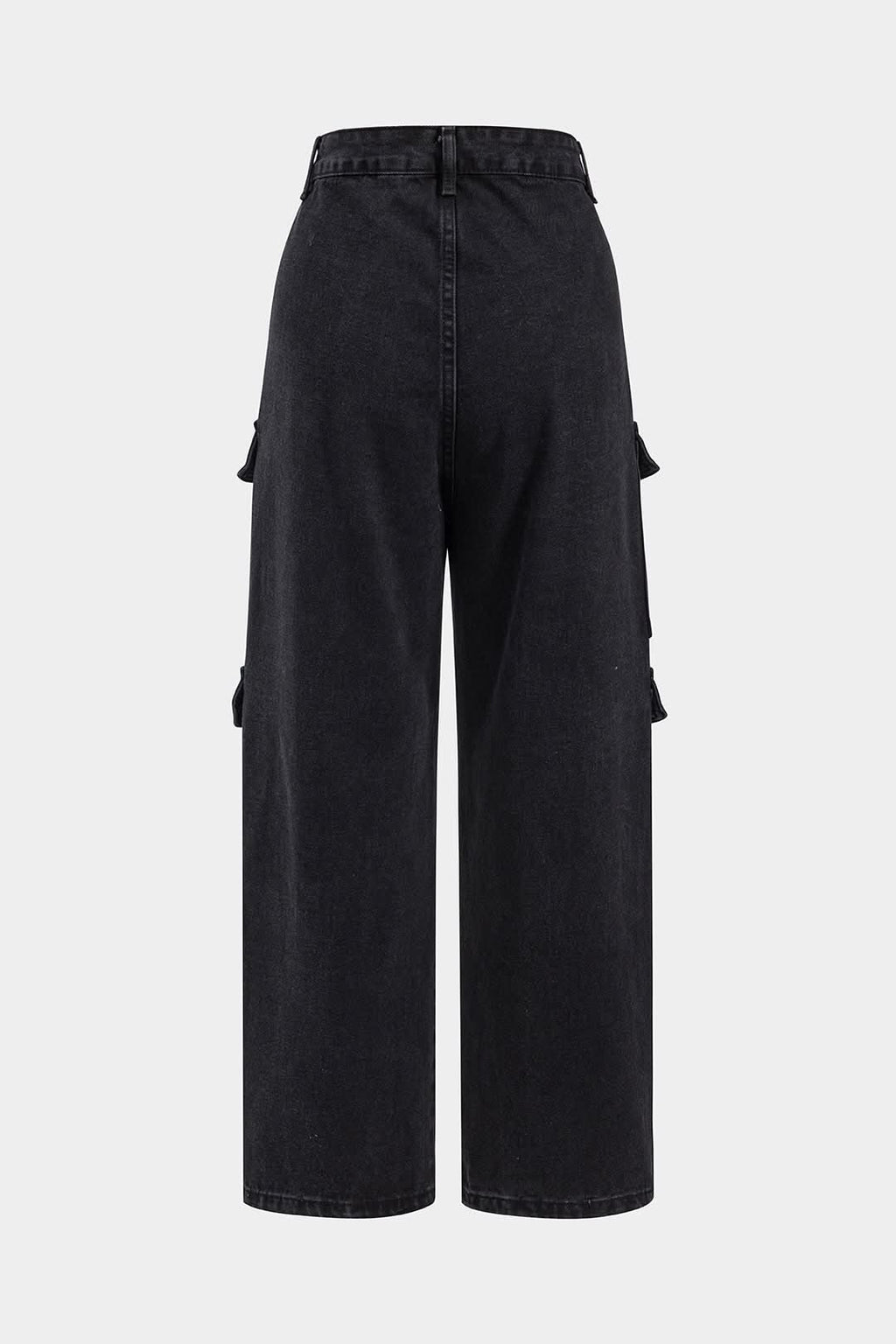 Night Ops – Wide-Leg Cargo Denim