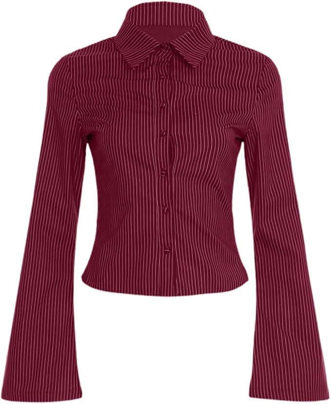 Anitta 2000s – Pinstripe Shirt
