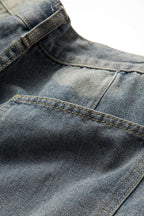 Onda Scura – Distressed Cut-Out Denim