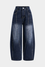 Skyline Curve – Wide-Leg Denim