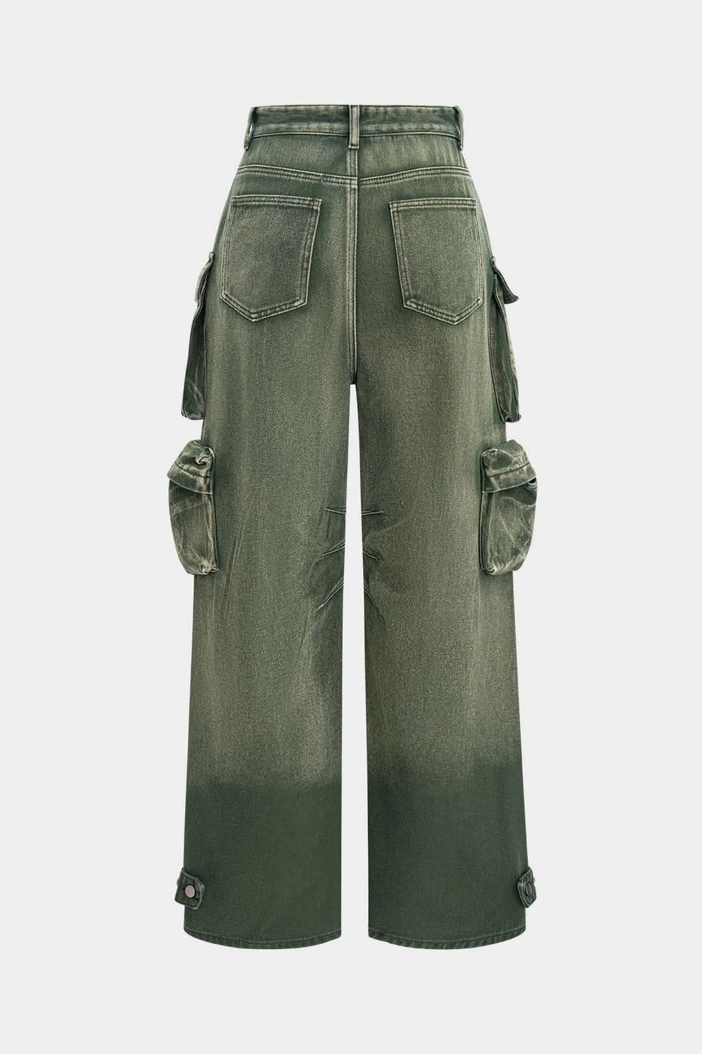 Sabbia – Y2K Multi-Pocket Cargo Denim