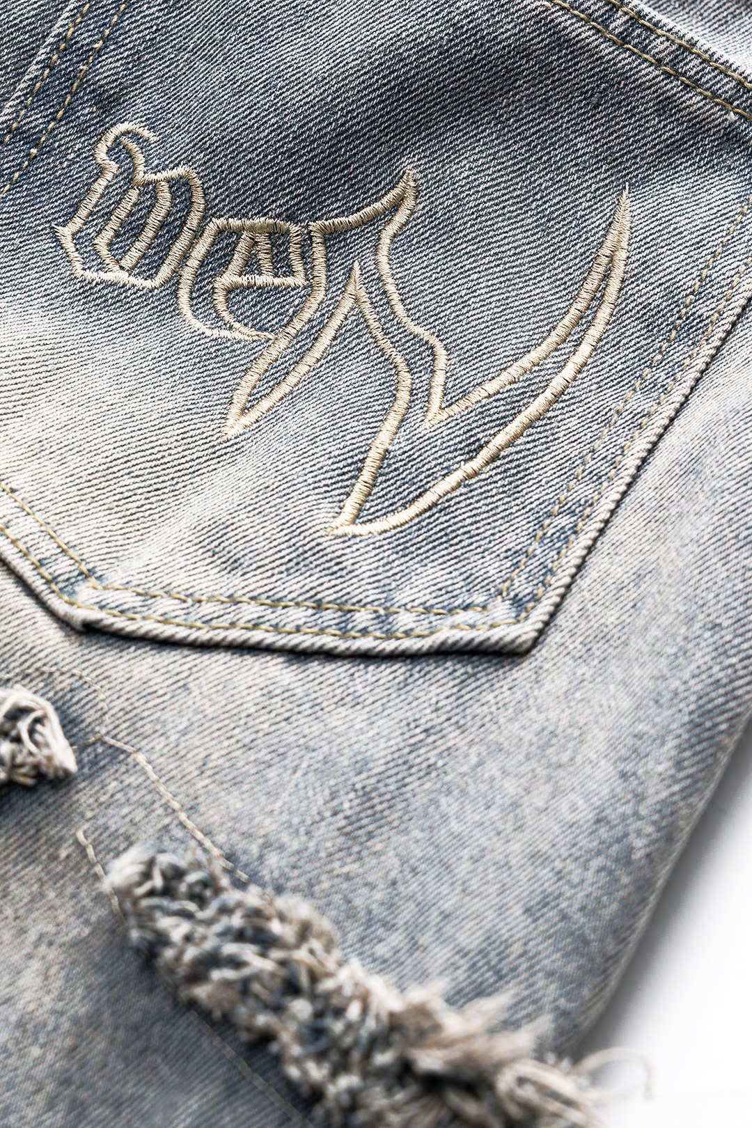 Tempesta – Distressed Statement Denim