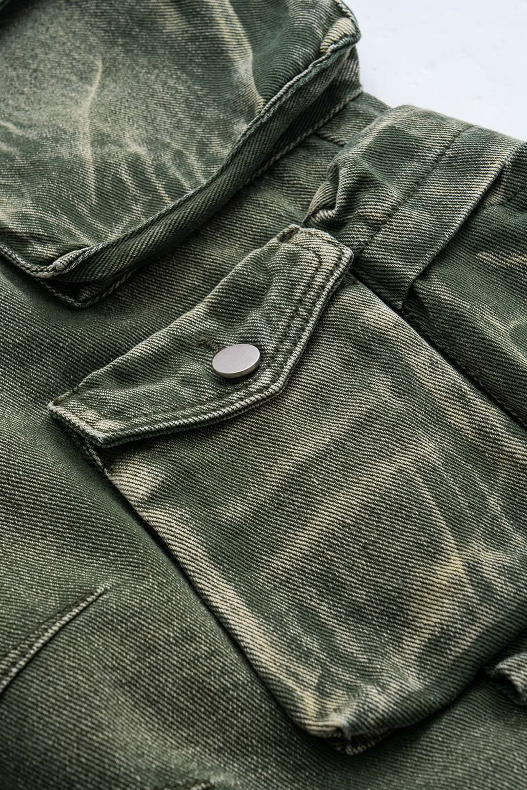 Sabbia – Y2K Multi-Pocket Cargo Denim
