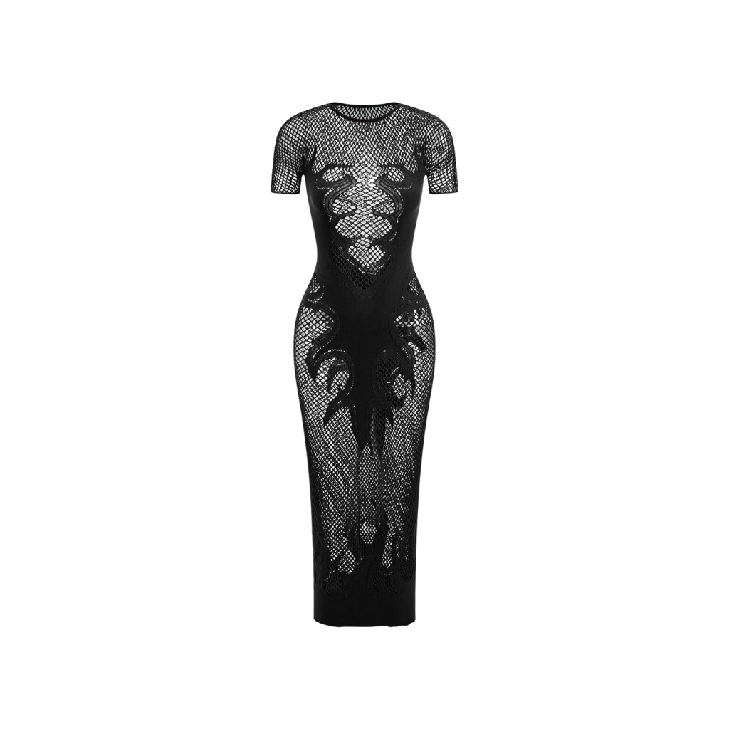 Zyre — Rave Mesh Dress