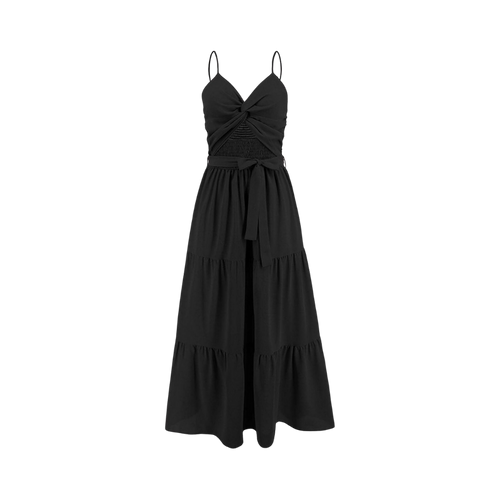 Agné Cut-Out — Maxikleid