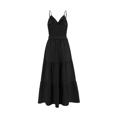 Agné Cut-Out — Maxikleid