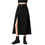 Blade Schlitz — Midi Skirt