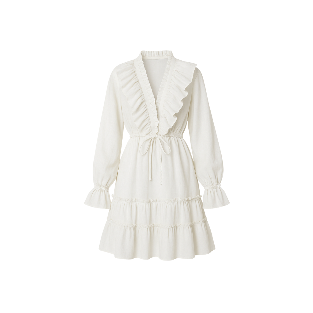 Ventosa — Minikleid mit Carmen-Ausschnitt