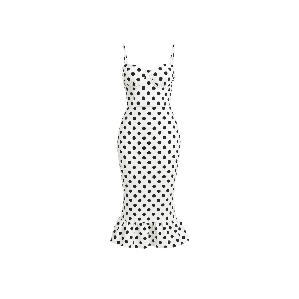 Luciana Punkt — Midaxikleid