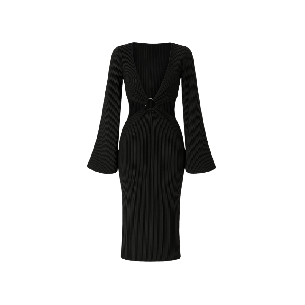 Eleni Cut-Out — Maxi Dress