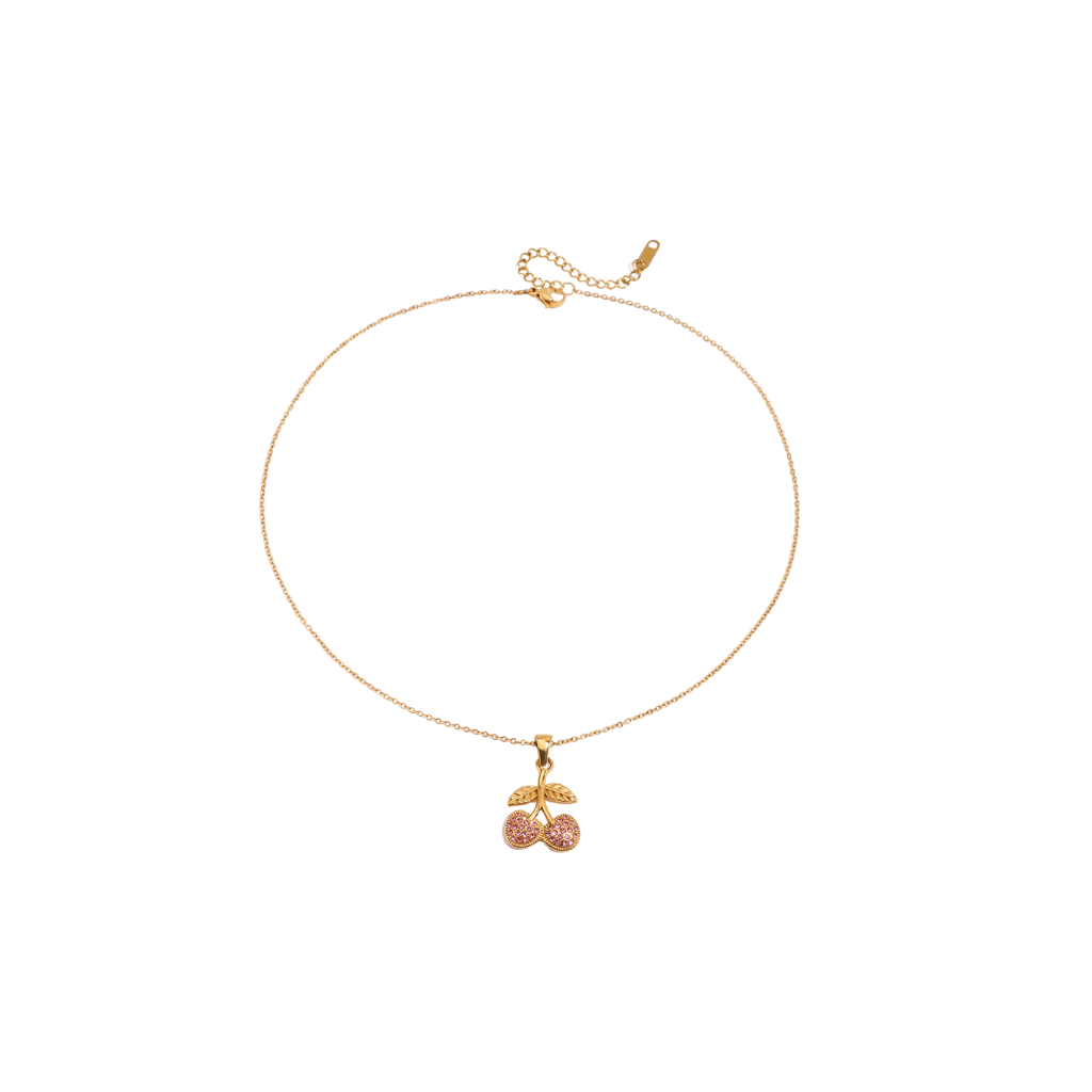 Morenalli — Ciliegia Rosa – Necklace