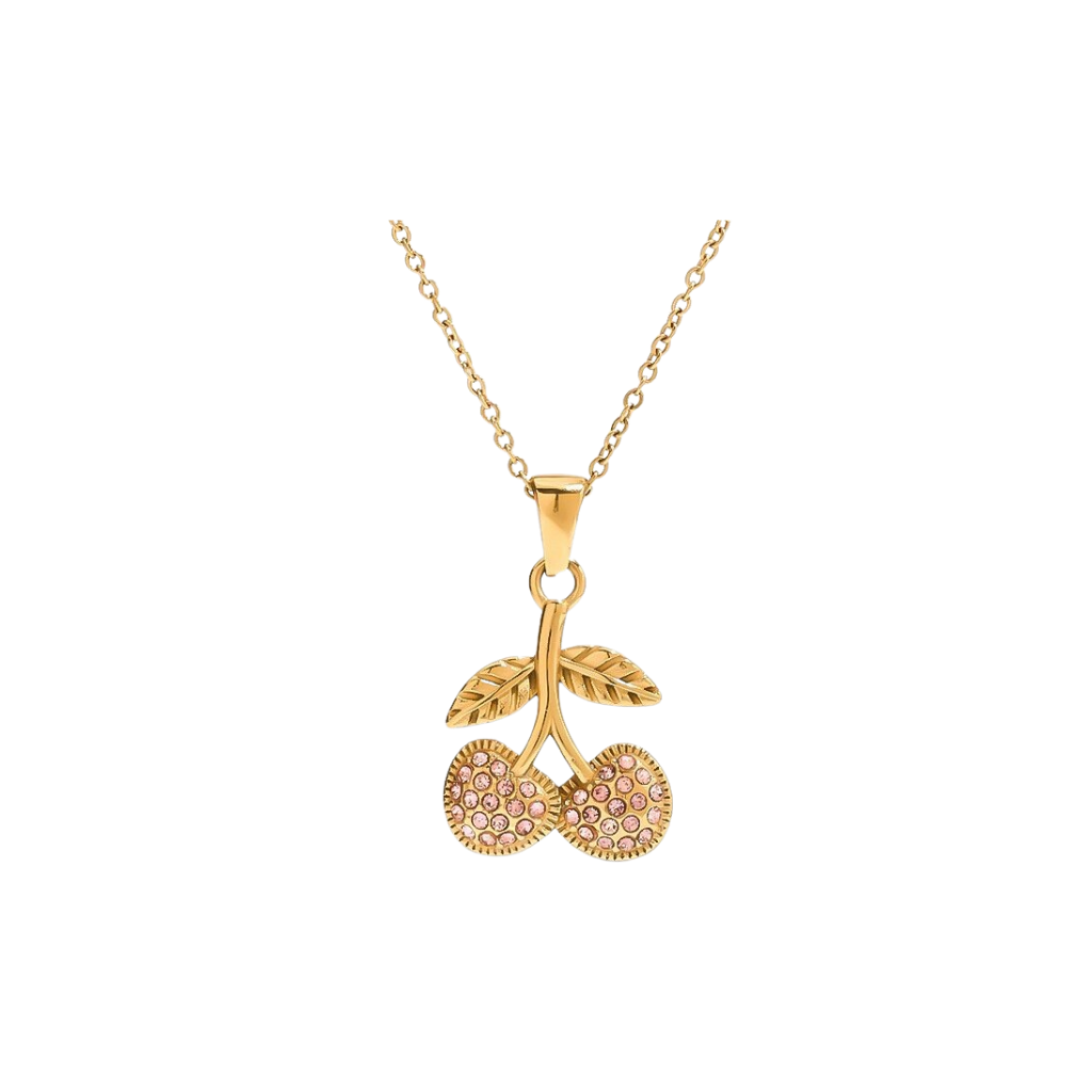 Morenalli — Ciliegia Rosa – Necklace