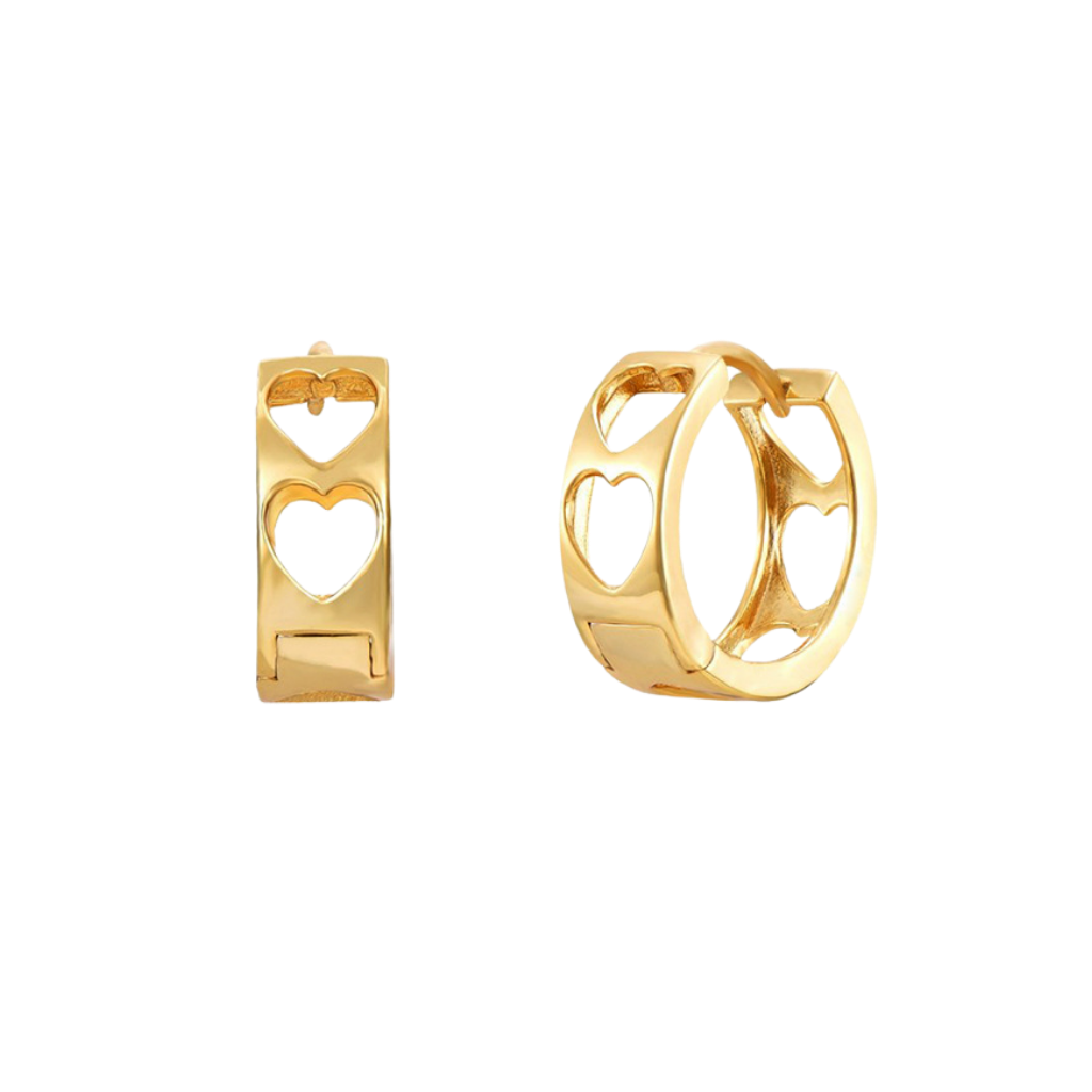 Morenalli — Cuori Cavi - Earrings