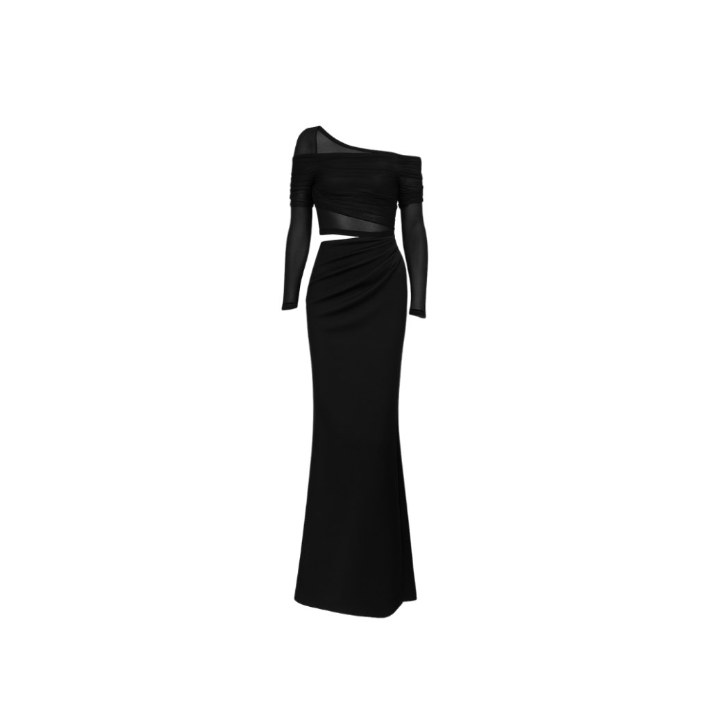 Serena Cut-Out — Maxikleid