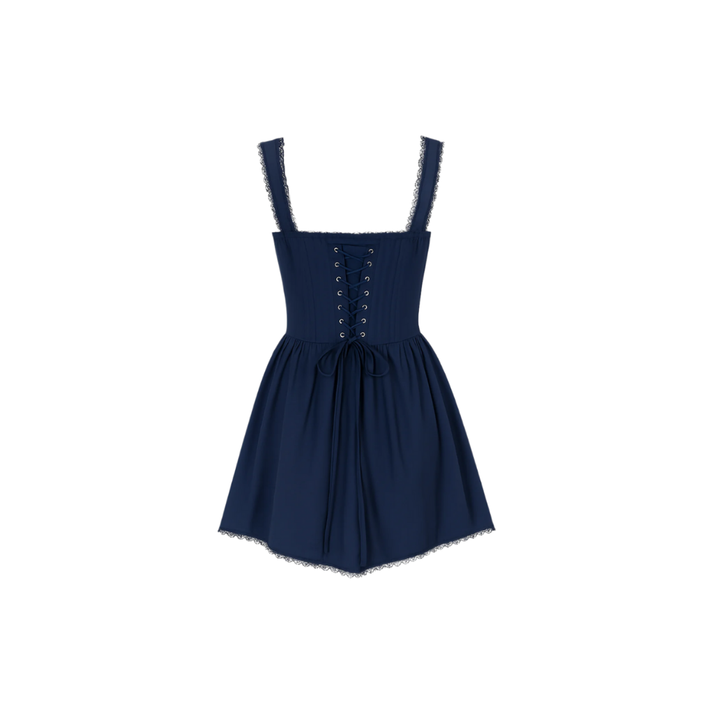 Fiorella Corsage — Mini Dress