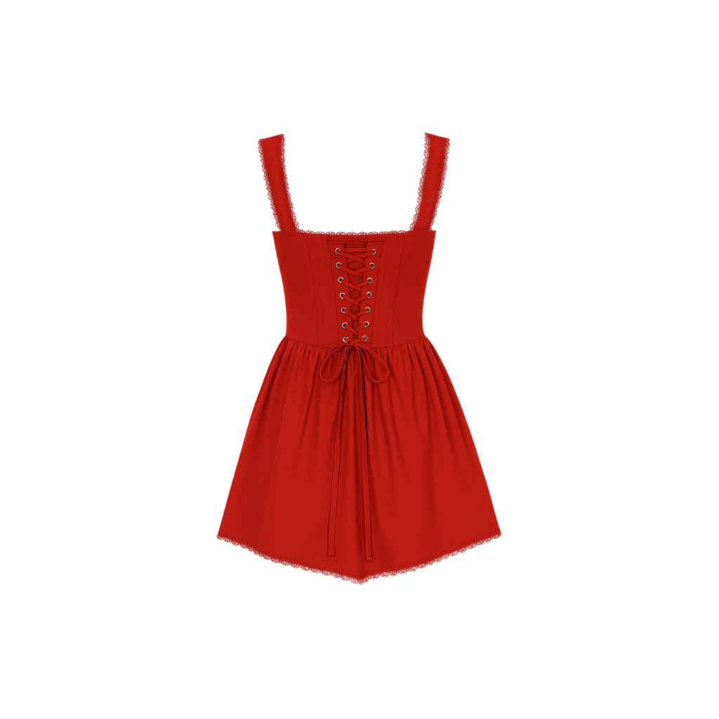 Fiorella Corsage — Mini Dress
